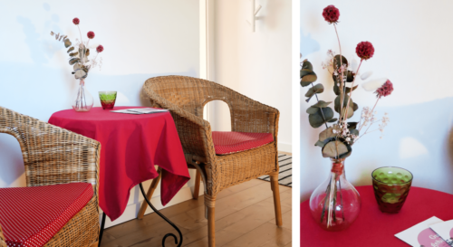 Schon am Eingang einladend...