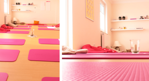 Auf der Matte wird „gearbeitet” und entspannt